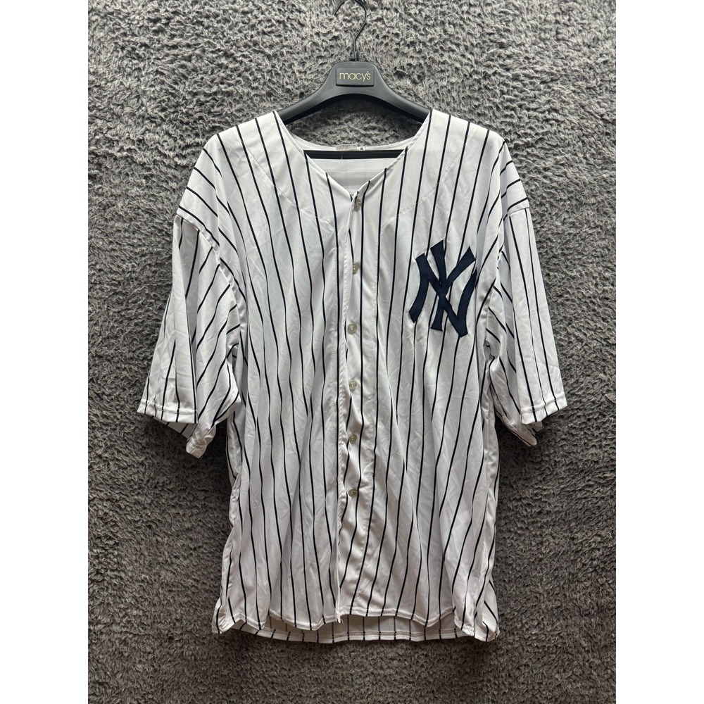 VTG 90s New York Yankees Signed Dwight Gooden MLB Jersey White XL W/‎ JSA COA